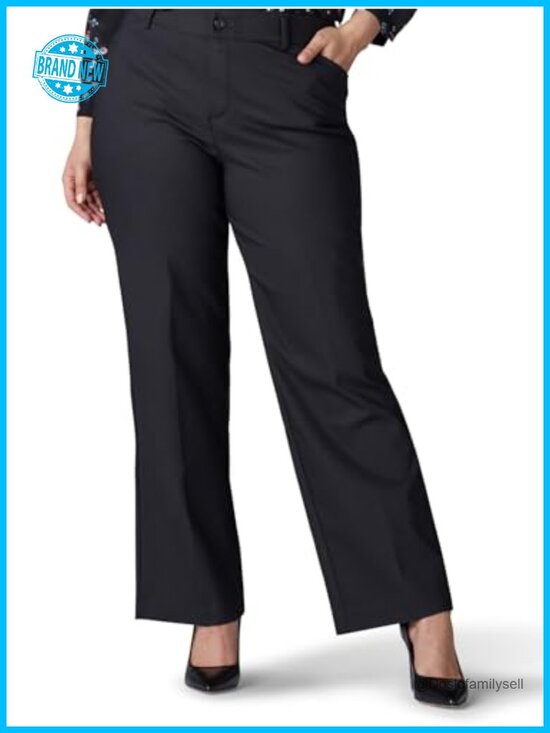 Pants - Plus Size Ultra Lux Comfort Flex Motion Trouser Pant Work Wear